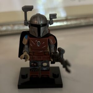 Custom Bounty Hunter Minfigure, Compatible with all normal bricks
