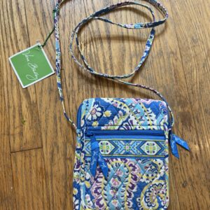Vera Bradley Mini Hipster Capri Blue Retired New Condition With Tags