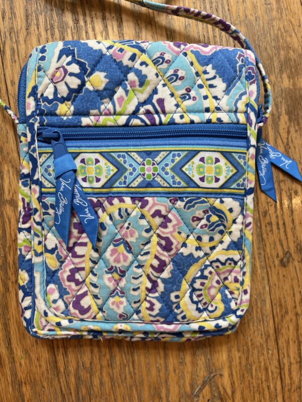 Vera Bradley Mini Hipster Capri Blue Retired New Condition With Tags - Image 2