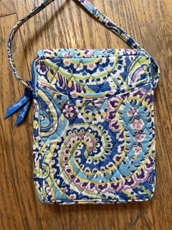 Vera Bradley Mini Hipster Capri Blue Retired New Condition With Tags - Image 3