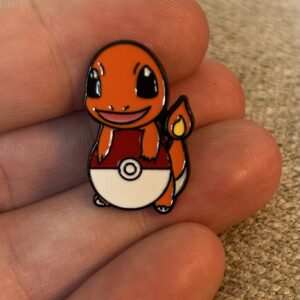 Chamander 1” Enamel Pokemon Pin