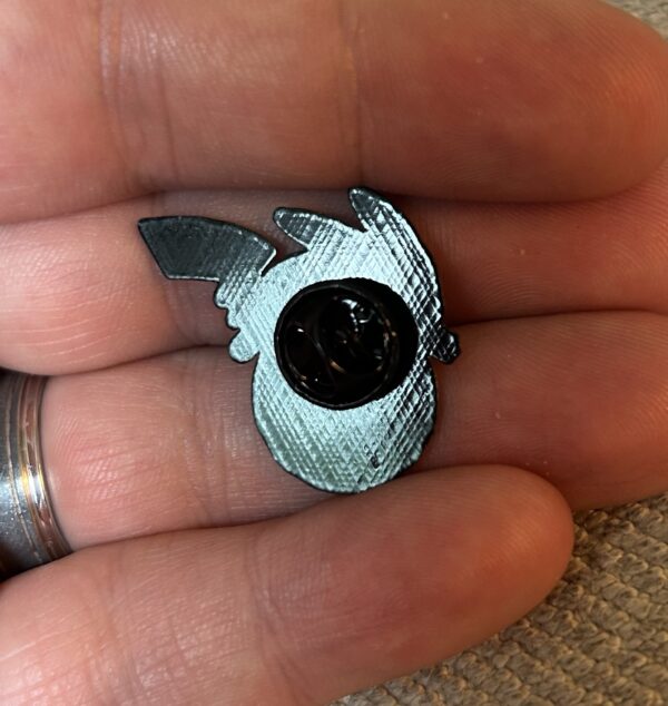 Pikachu on Pokeball 1” Enamel Pin - Image 2