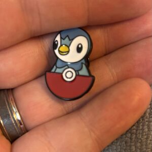 Piplup 1” Enamel Pokeball Pin