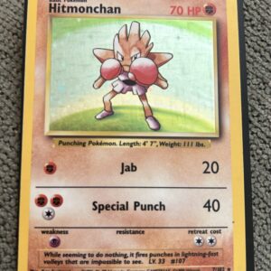 Hitmonchan Unlimited Holo LP #7/102