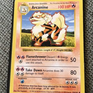 Arcanine Shadowless Unlimited 23/102 MP