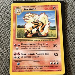 Arcanine Unlimited #23/102 **with Shadow**