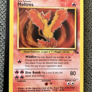 Moltres Fossil #27/62 LP