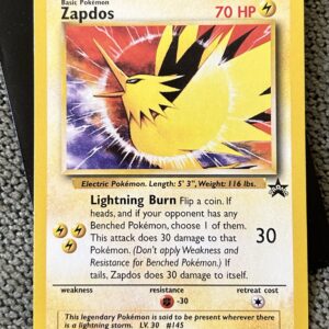 Zapdos Black Star Promo LP #23