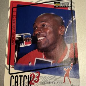 Michael Jordan 1997 Upper Deck Collector’s Choice Catch 23 #191