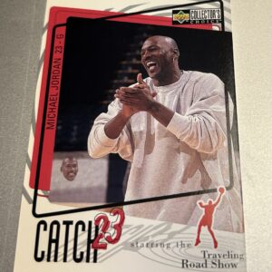 Michael Jordan 1997 Upper Deck Collector’s Choice Catch 23 #190