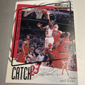 Michael Jordan 1997 Upper Deck Collector’s Choice Catch 23 #193