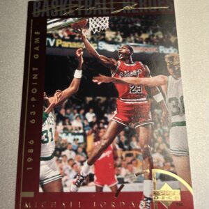 Michael Jordan 1994-95 Upper Deck Basketball Heroes #38