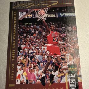 Michael Jordan 1994-95 Upper Deck Collector’s Choice Basketball Heroes *French* #217